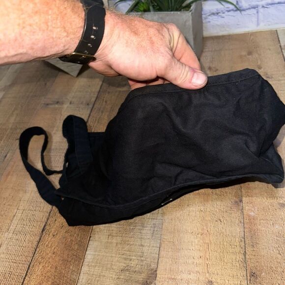 Canvas Tote Shopping Bag Magnolia Waco Texas Black - Picture 6 of 9